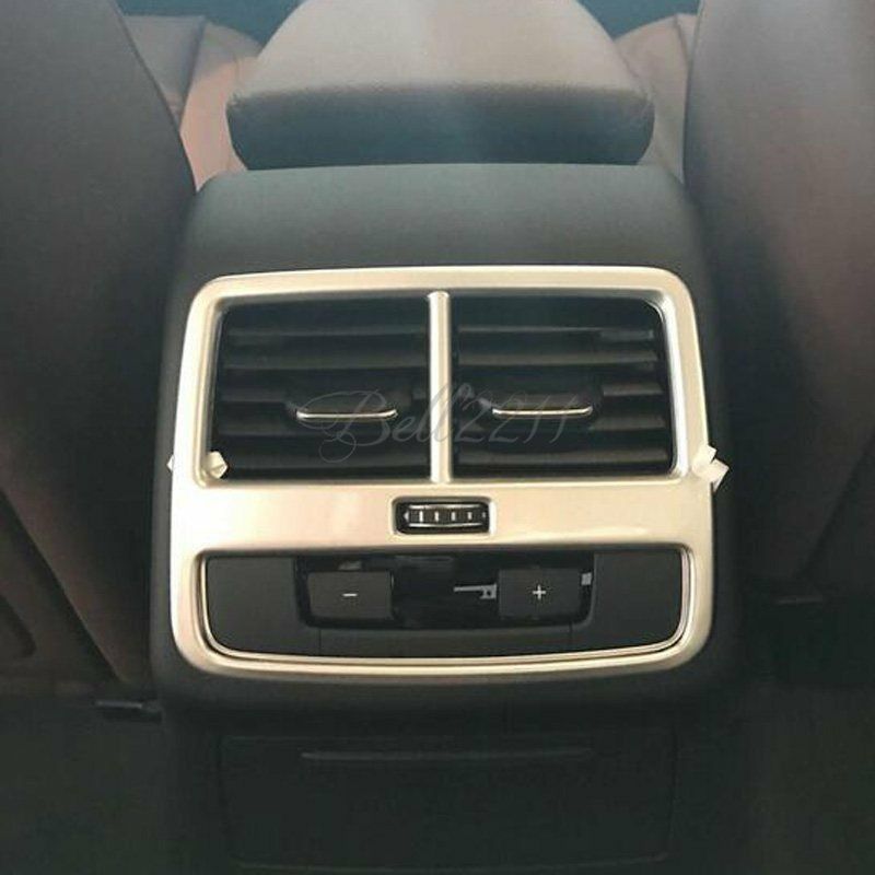 Refit Sedan Abs Matte Car Rear Seat Air Conditioning Trim For Audi