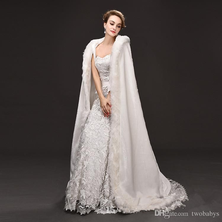 Compre Largo Blanco Bolero Mujer Con Tren De Barrido Boda De Invierno Accesorios De Piel Bolero Boda De Invierno Cabo A 65 72 Del Ofun Dhgate Com