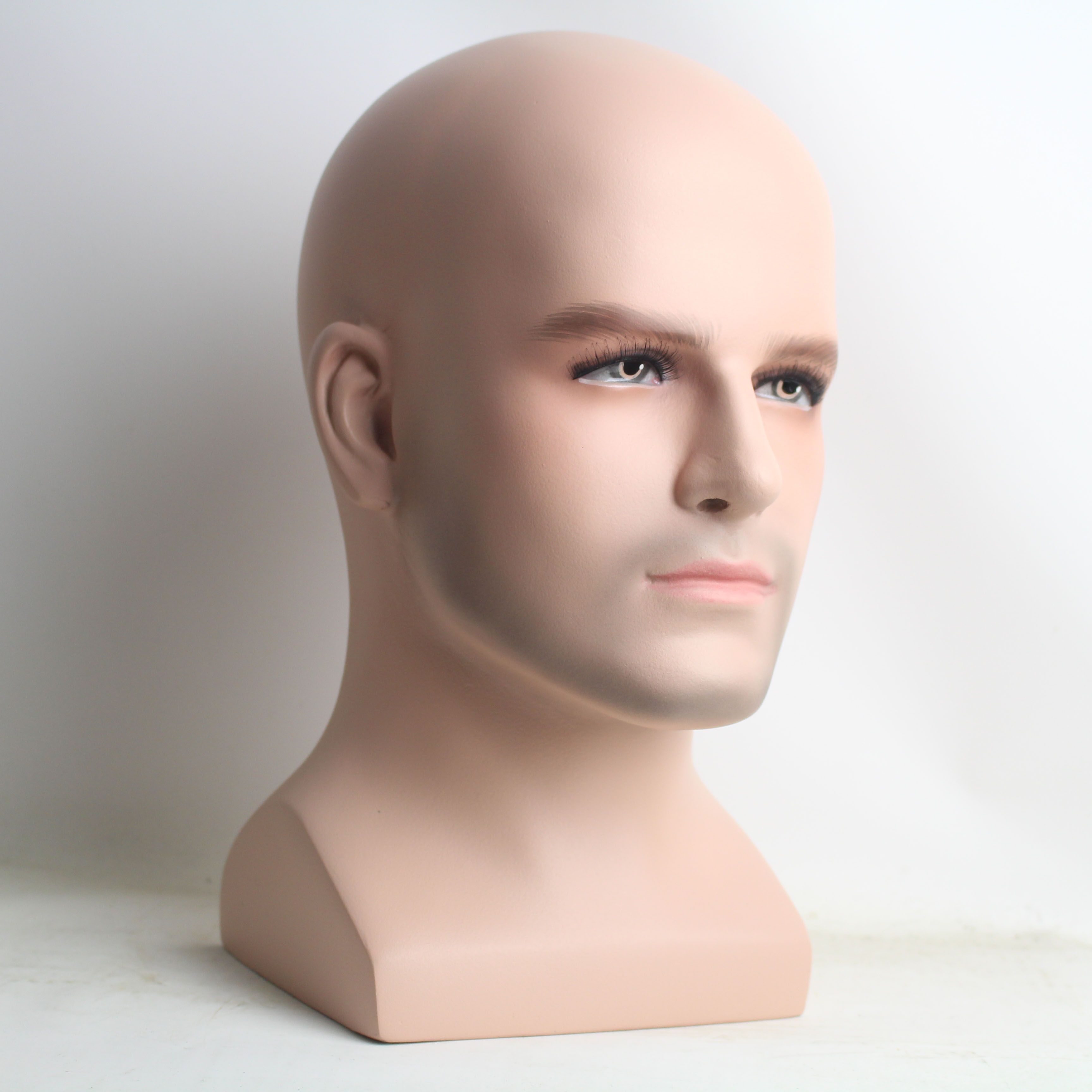 Realistic Fiberglass Male Mannequin Head For Wigs And Hat Display8988334  From H85i, $116.17