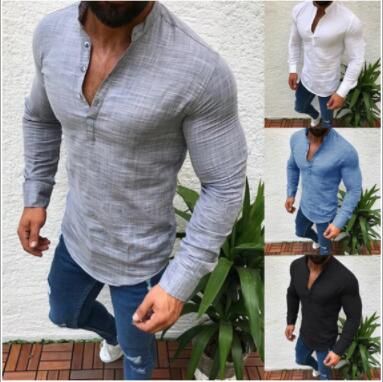 camisa abierta hombre
