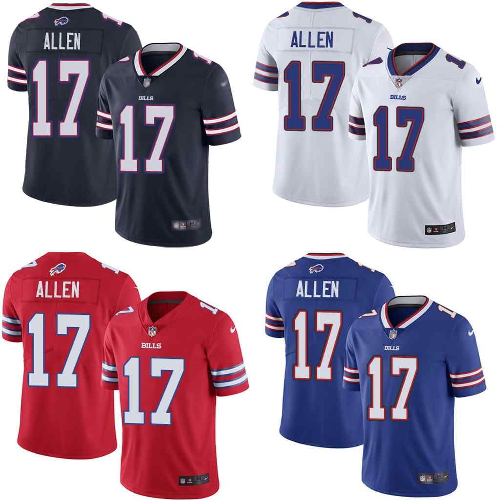 red josh allen jersey