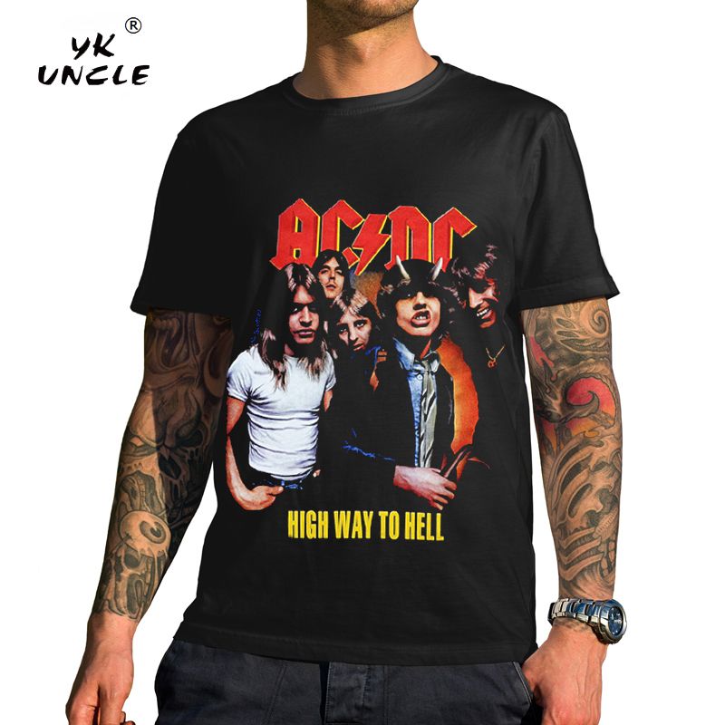 camisetas ac dc masculina