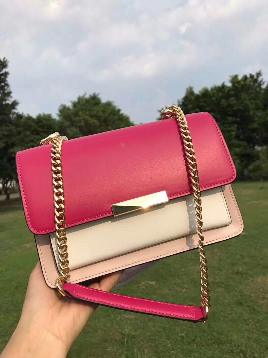 red postman bag