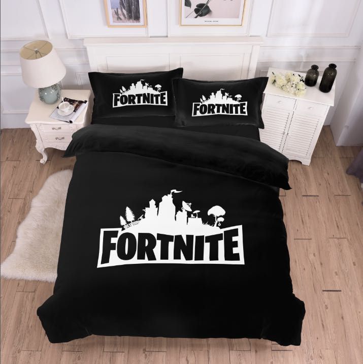 Game Fortnite Duvet Cover Twin Full Queen King Size Quilt Covers