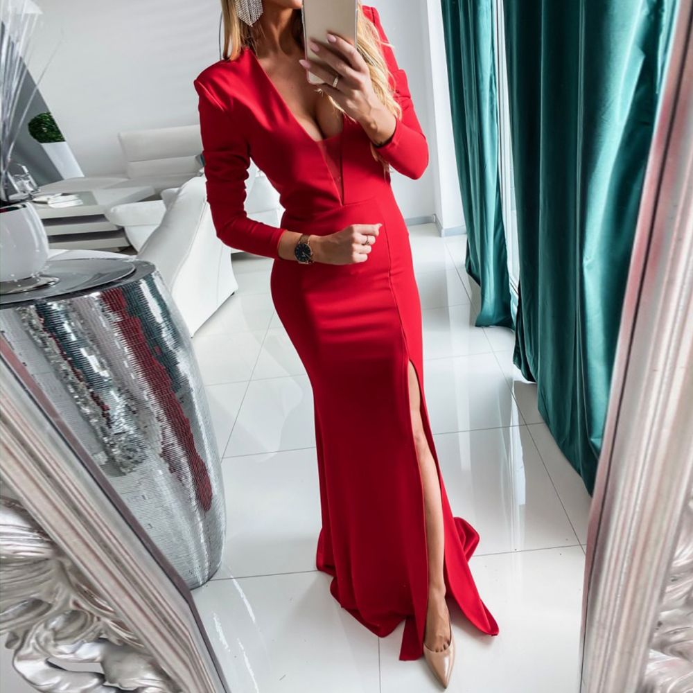 womens red dresses uk