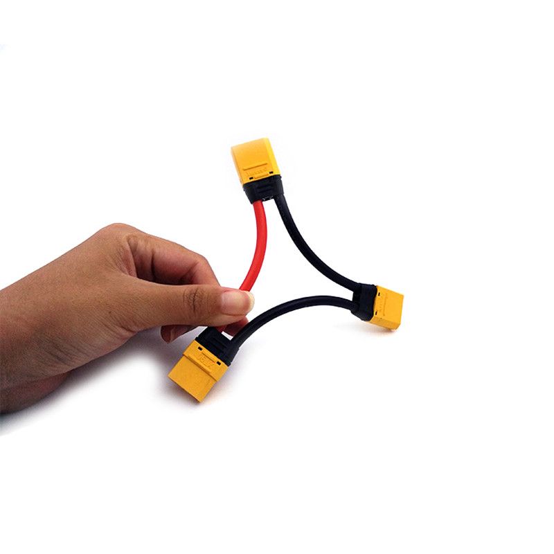 Pacote De 2 XT90 Macho Para Adaptador De Conector Fêmea XT60 Para Bateria Lipo Rc