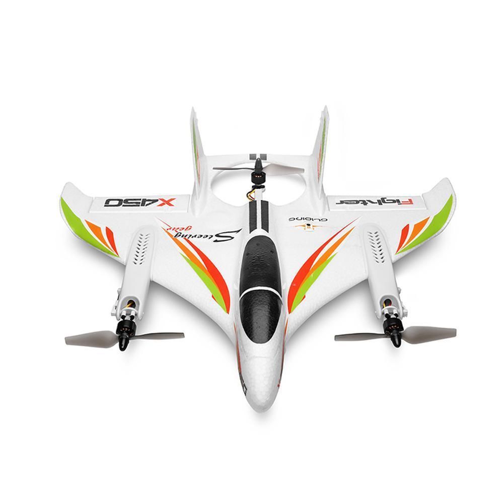 WLtoys XK X450 2.4G 6CH 3D/6G RC Airplane Brushless Motor Vertical Take