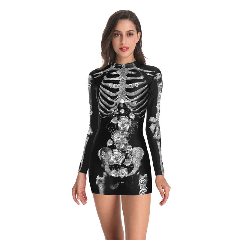 sexy skull dress