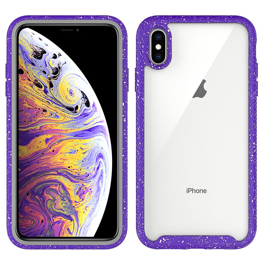 For Iphone 12 11 Pro Max 8 7 6 Plus X Xs Max Xr Border With Flash Point Hybrid Combo Pc Tpu Clear Transparent Defender Phone Case Cover From Sunnycell 1 97 Dhgate Com