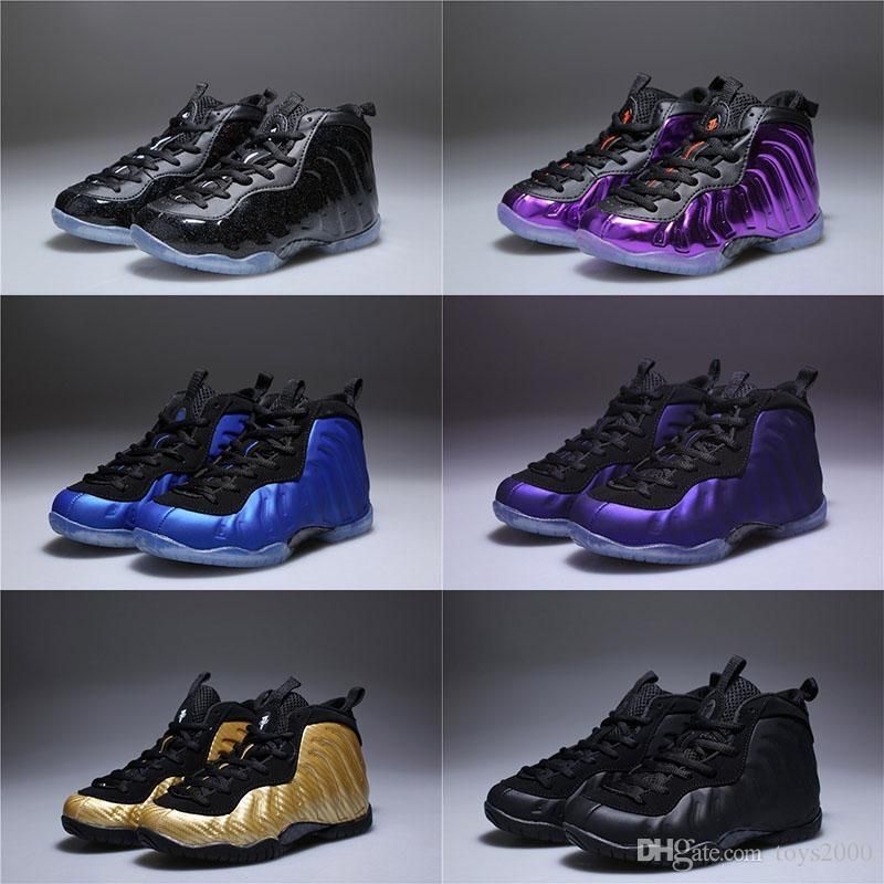 boys purple basketball shoes