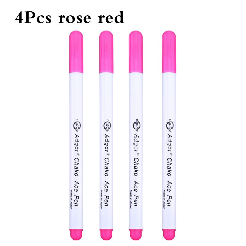 4pcs Rose Red