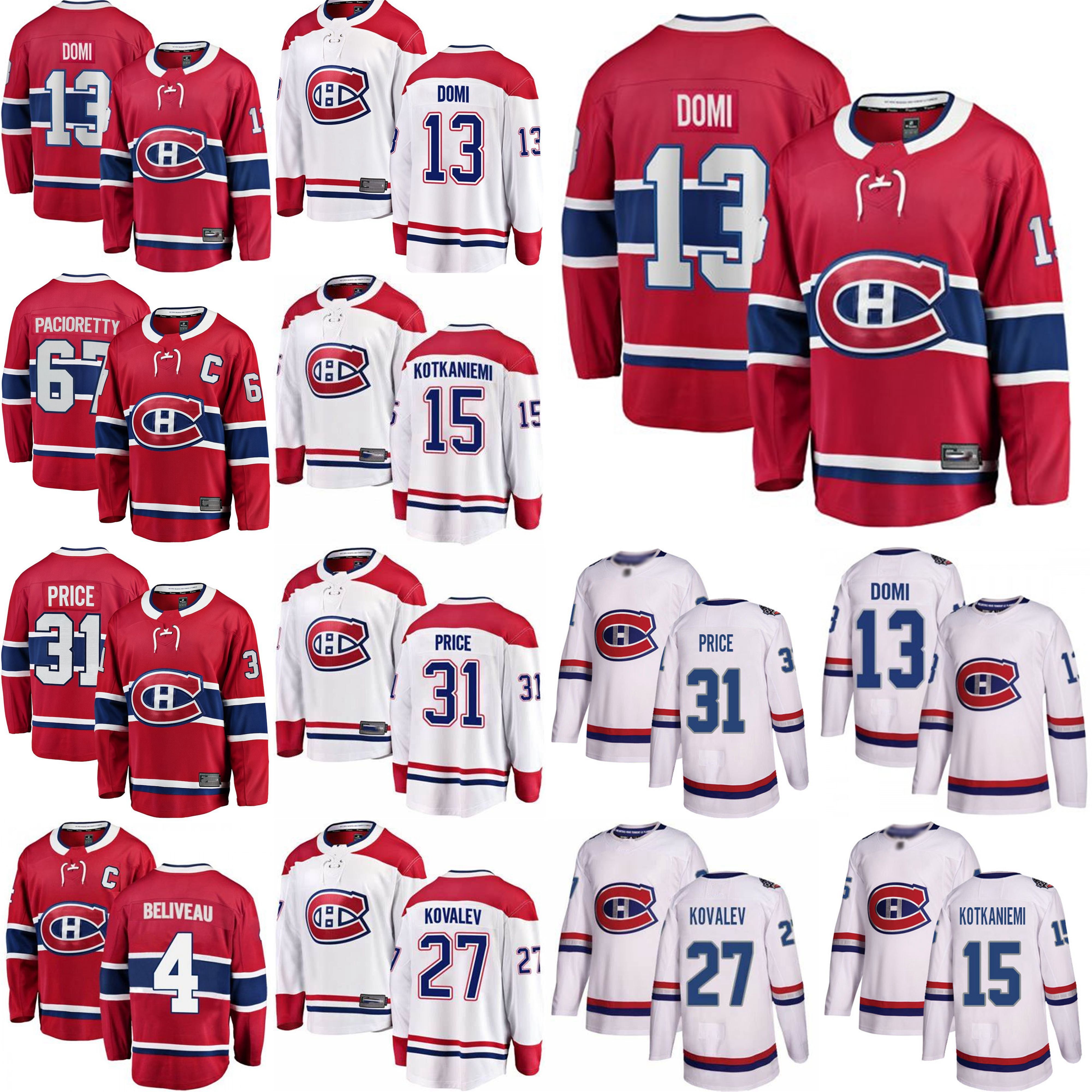 shaw canadiens jersey