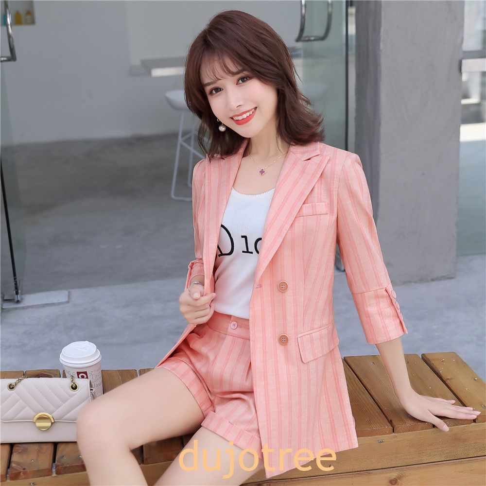 2 piece jacket and shorts