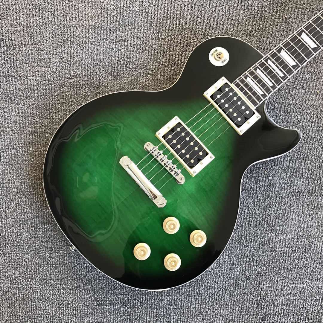 Compra Nueva Guitarra Eléctrica Verde Con 6 Cuerdas Y Forma Real Les  Standard Paul. Barato | Entrega Rápida Y Calidad | Es.Dhgate