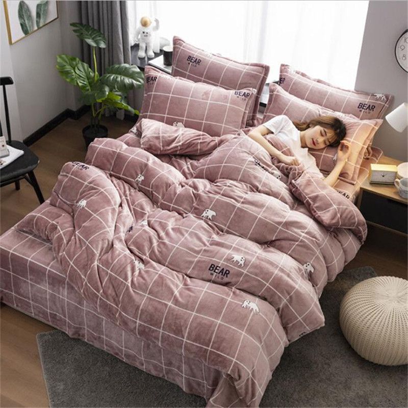 kids flannel bedding