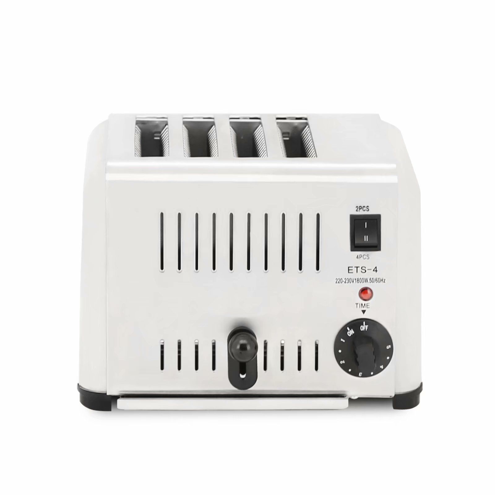 Dining Kitchen Electric Stainless Steel 4 Slice Bread Toaster Machine