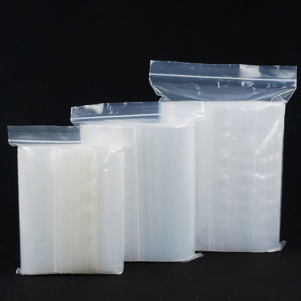 zip lock transparent plastic bolsa