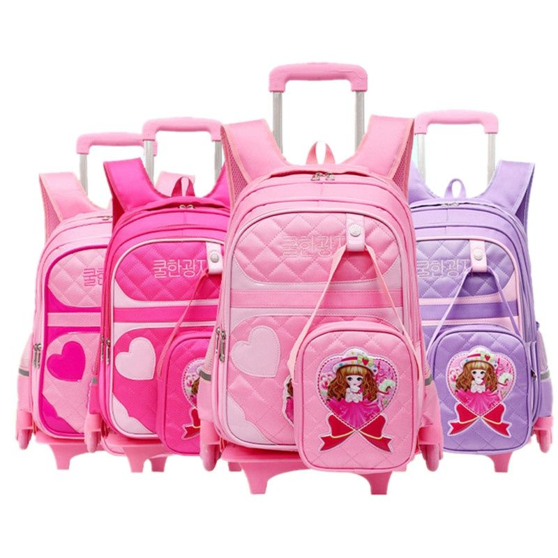 school bags trolley type