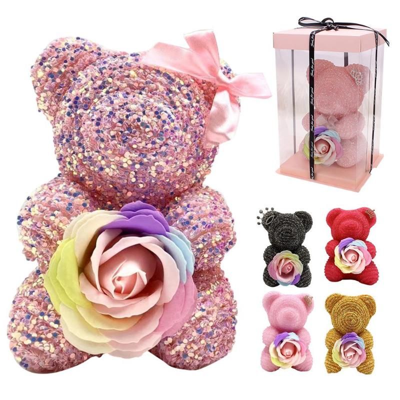 diamond rose bear