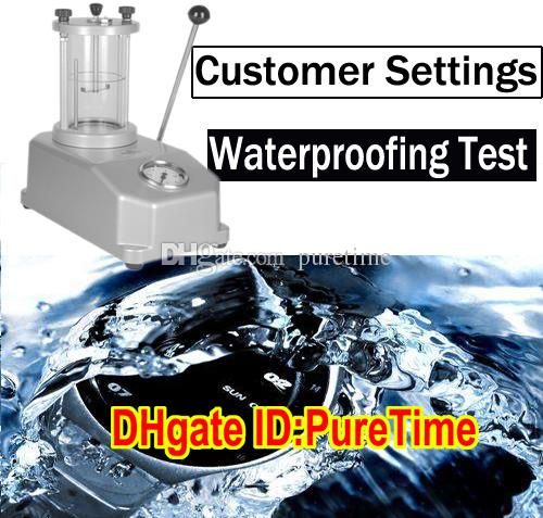 Customer-defined waterproof service