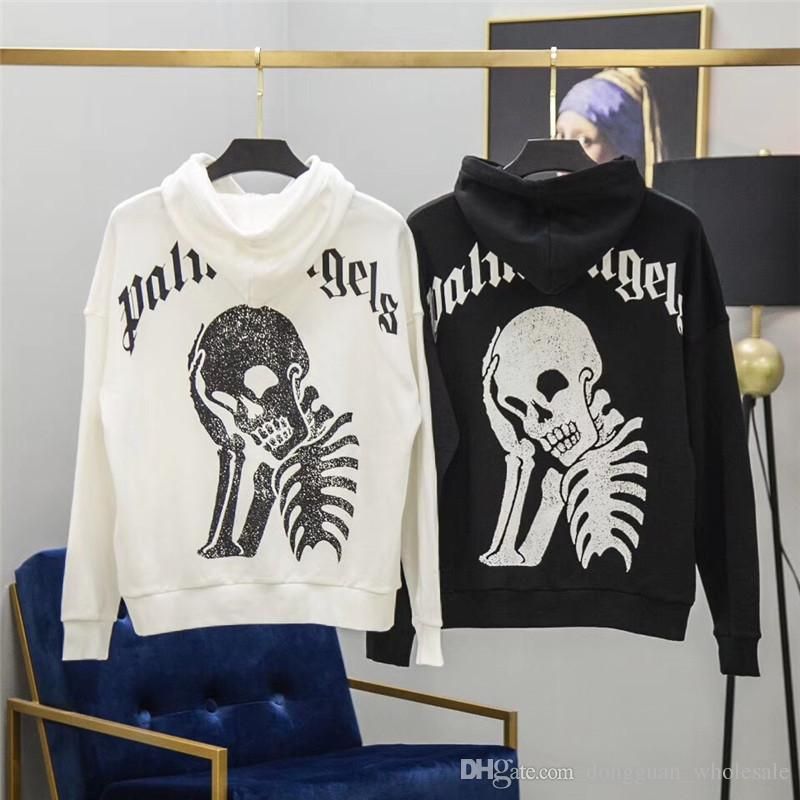 angel print moletom com capuz