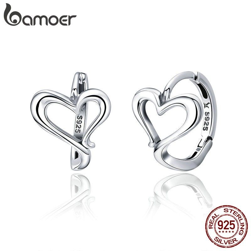 Multi-Color 925 pendientes de plata Stud Huggie Gancho Mujeres Regalos Nuevo voroco