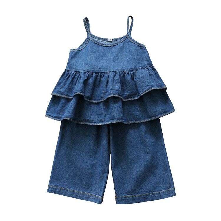 baby girl denim outfit
