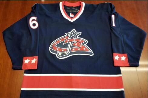 columbus blue jackets old jersey