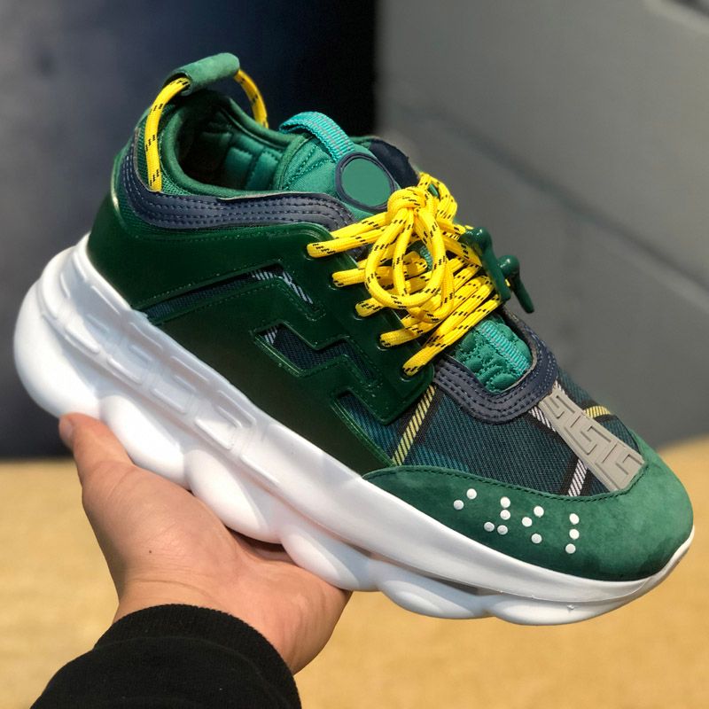 Acquista VERSACE CHAIN REACTION Con Dust Bag 2019 Nuova Catena Reaction Shoes Link Embossed Sole Luxury Fashion Casual Designer Uomo Donna Fahion Da ... Acquista VERSACE CHAIN REACTION Con Dust Bag 2019 Nuova Catena Reaction Shoes Link Embossed Sole Luxury Fashion Casual Designer Uomo Donna Fahion Da ...