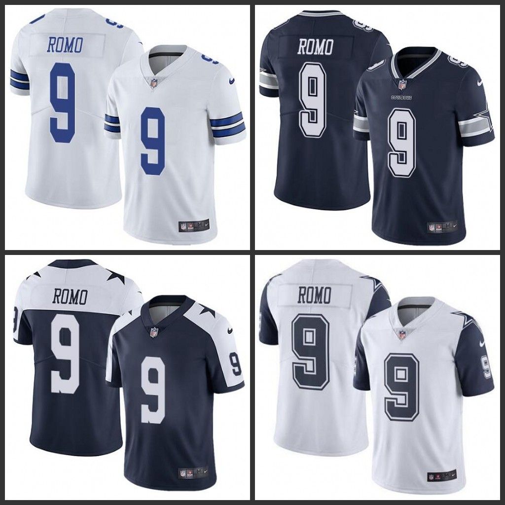 tony romo stitched jersey