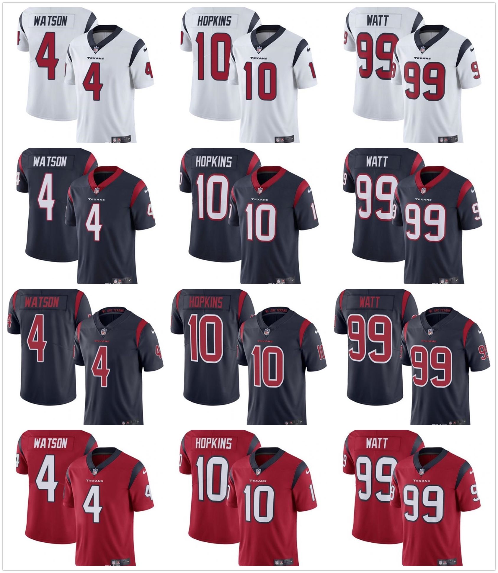 deandre hopkins red jersey