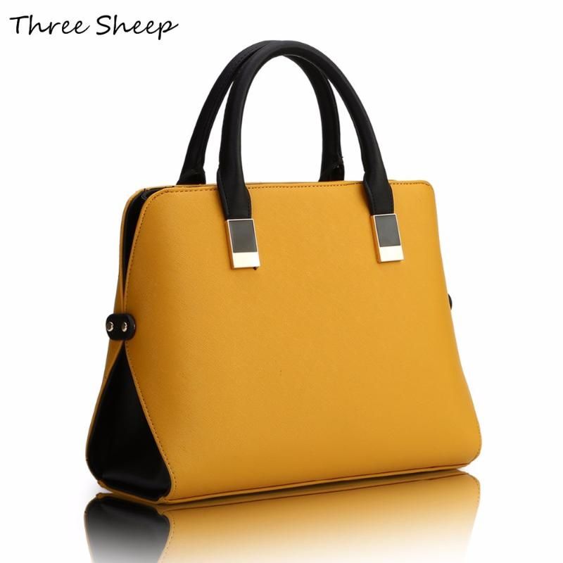 yellow designer handbags