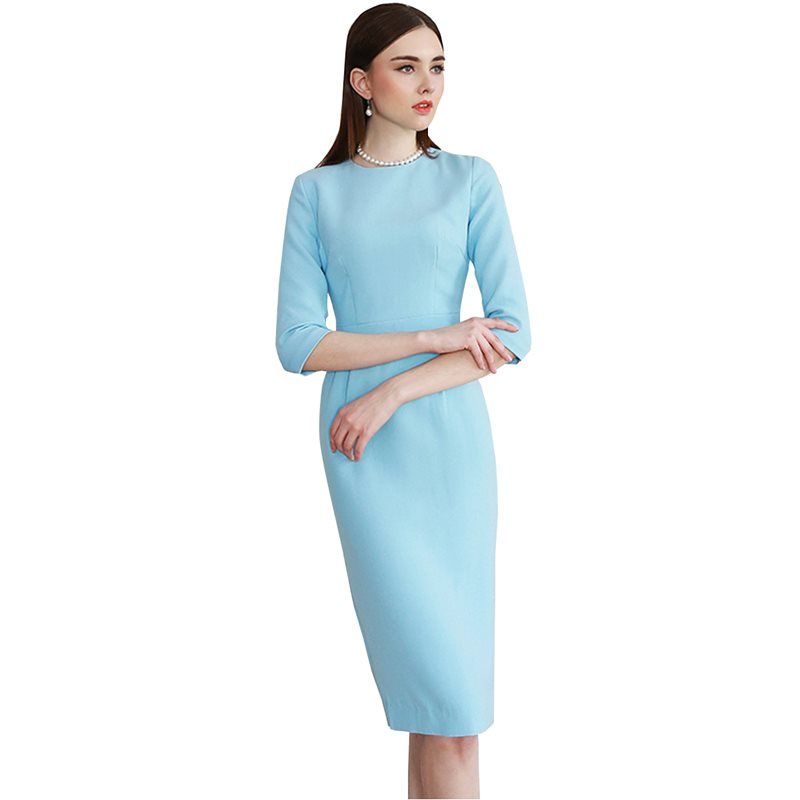 Baby blue dress for women Clearance