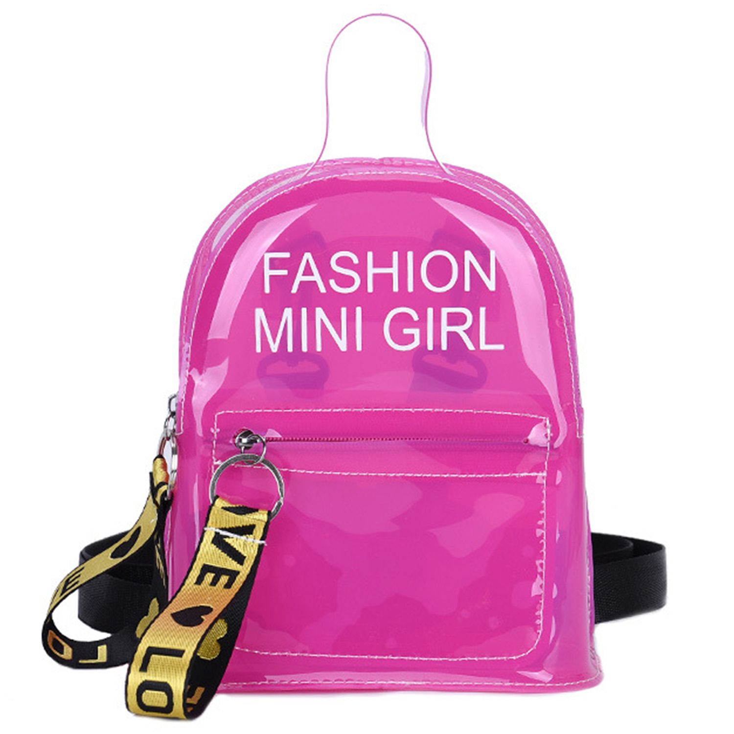 clear backpack purse