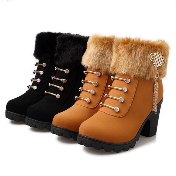 thick winter boots