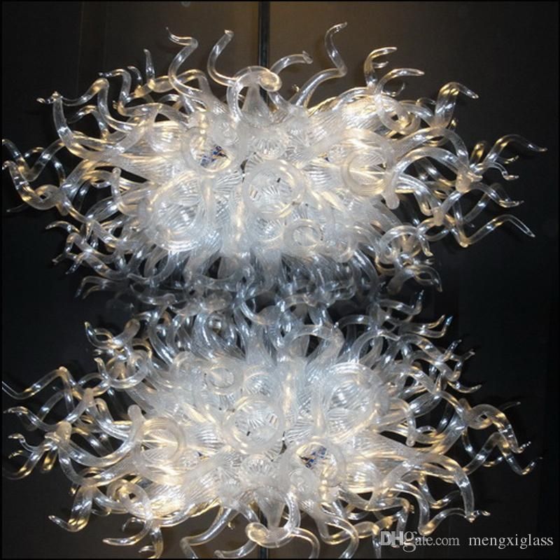 Modern Crystal Glass Pendant Lamps New Assembly Chihuly - Large Indoor Pendant Lighting Modern Crystal Glass Pendant Lamps New Assembly Chihuly - Large Indoor Pendant Lighting