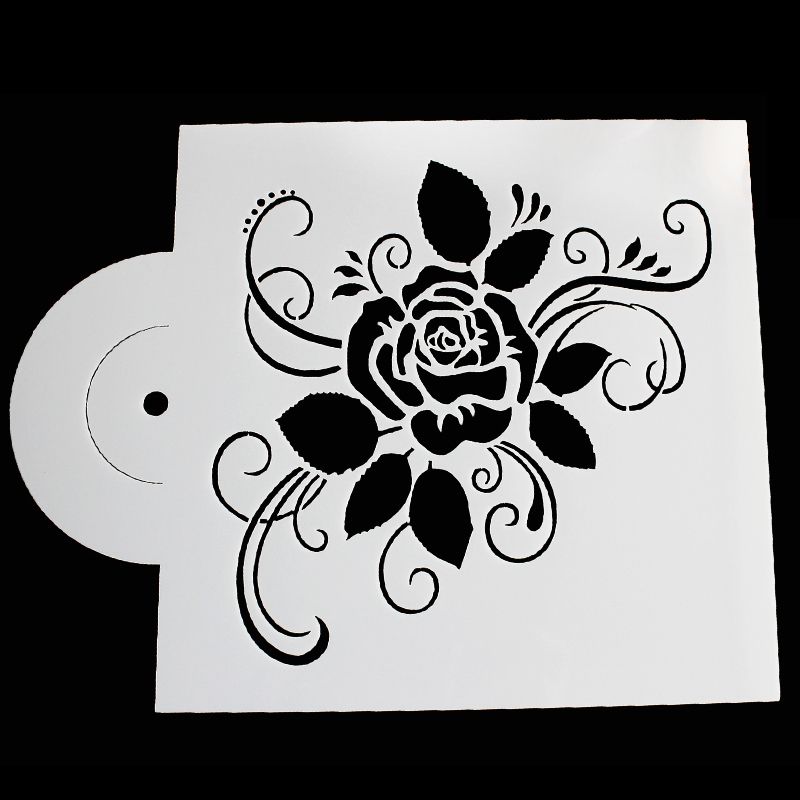 2020 rose stencil cake stencil wedding cake decorating