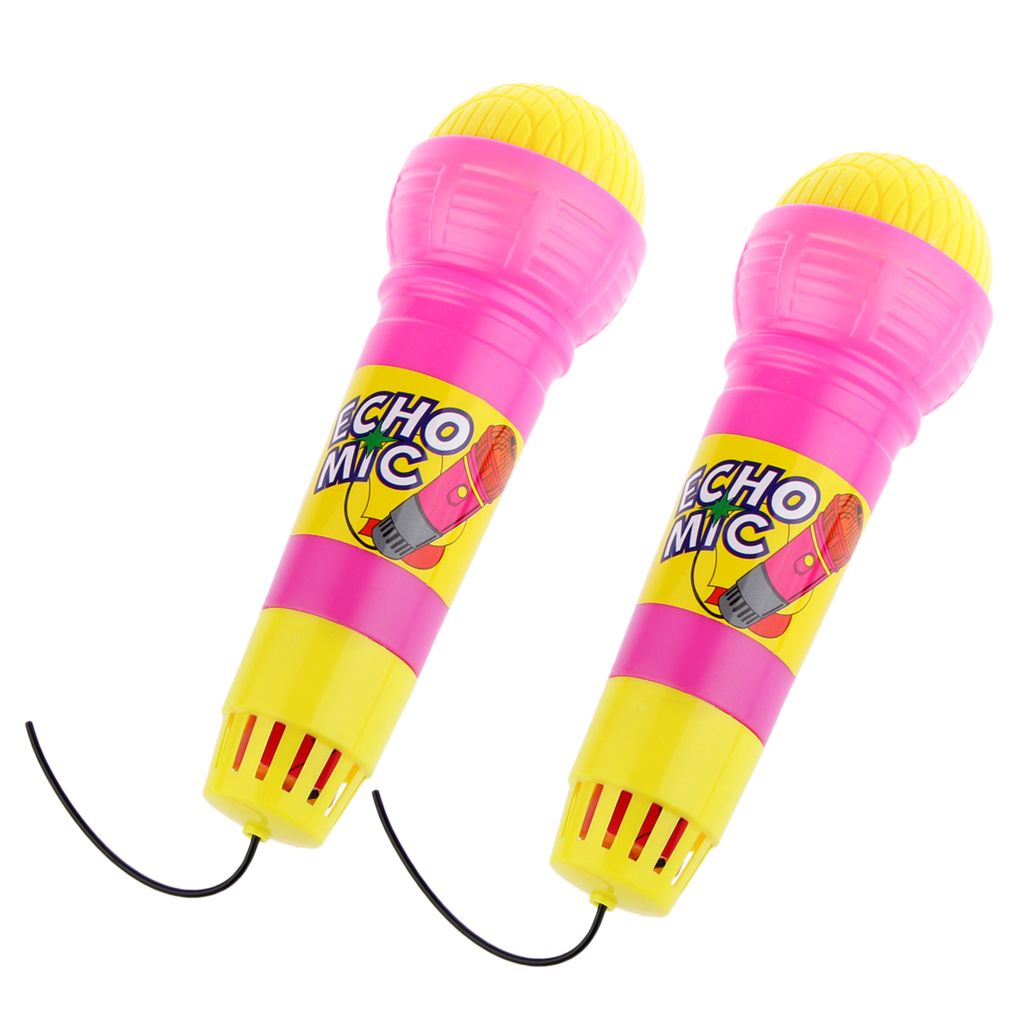 pink kids microphone