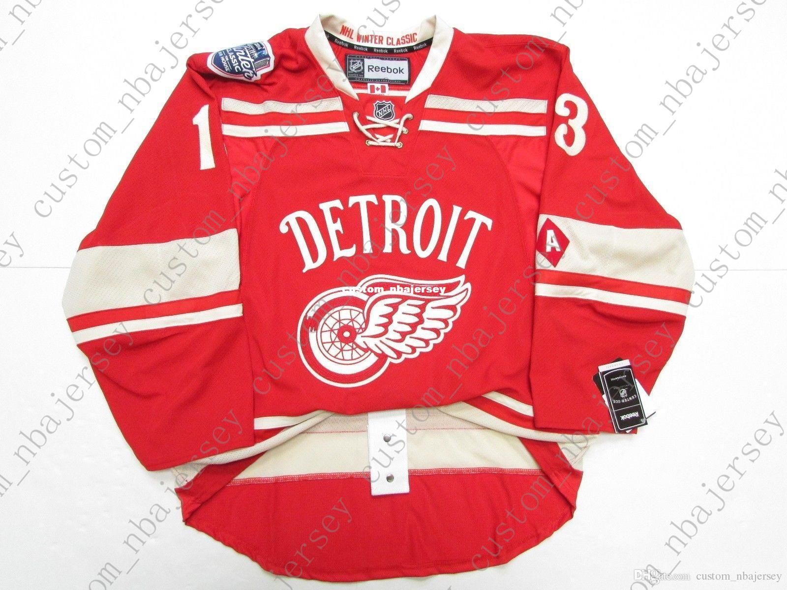 red wings winter classic jersey