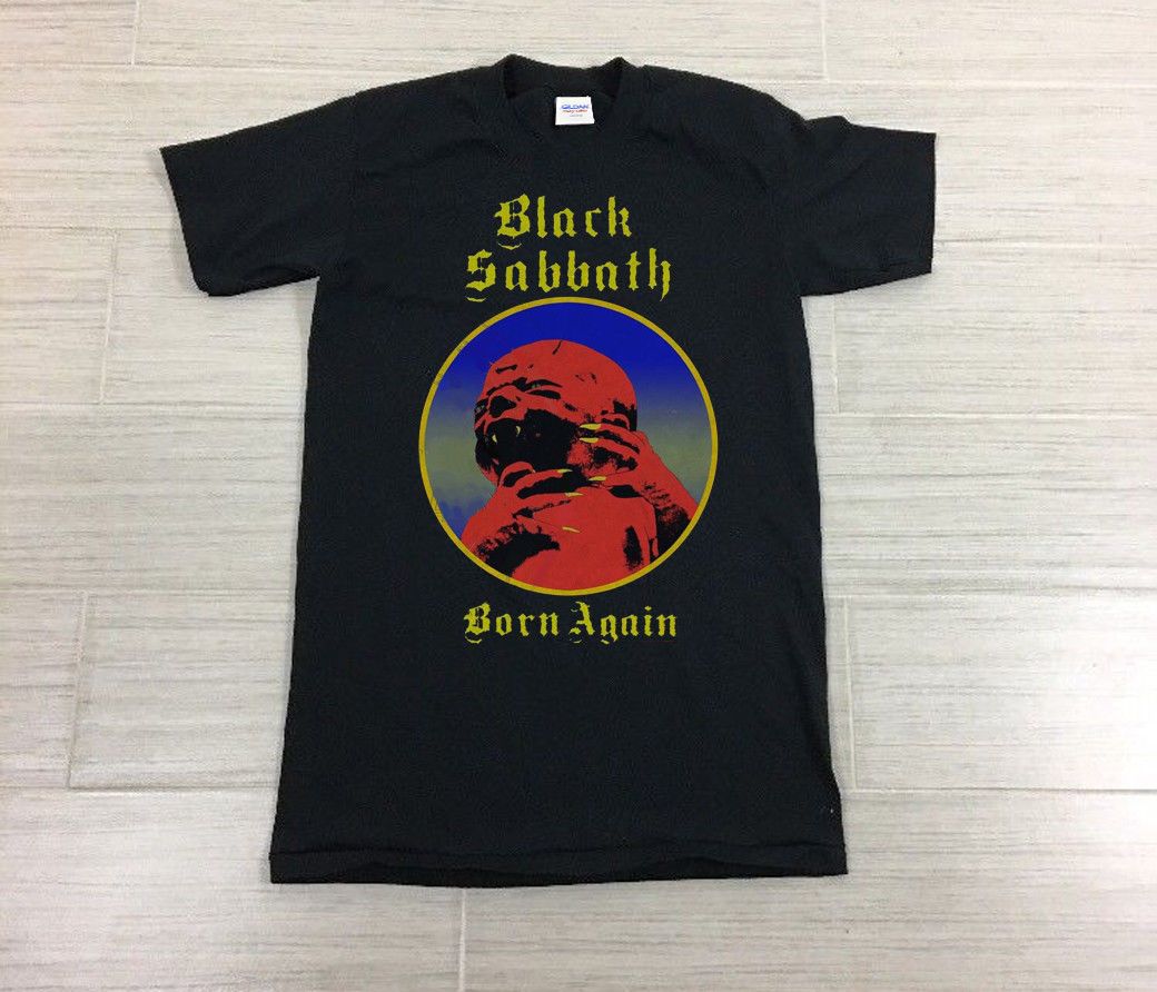 black sabbath born again t shirt