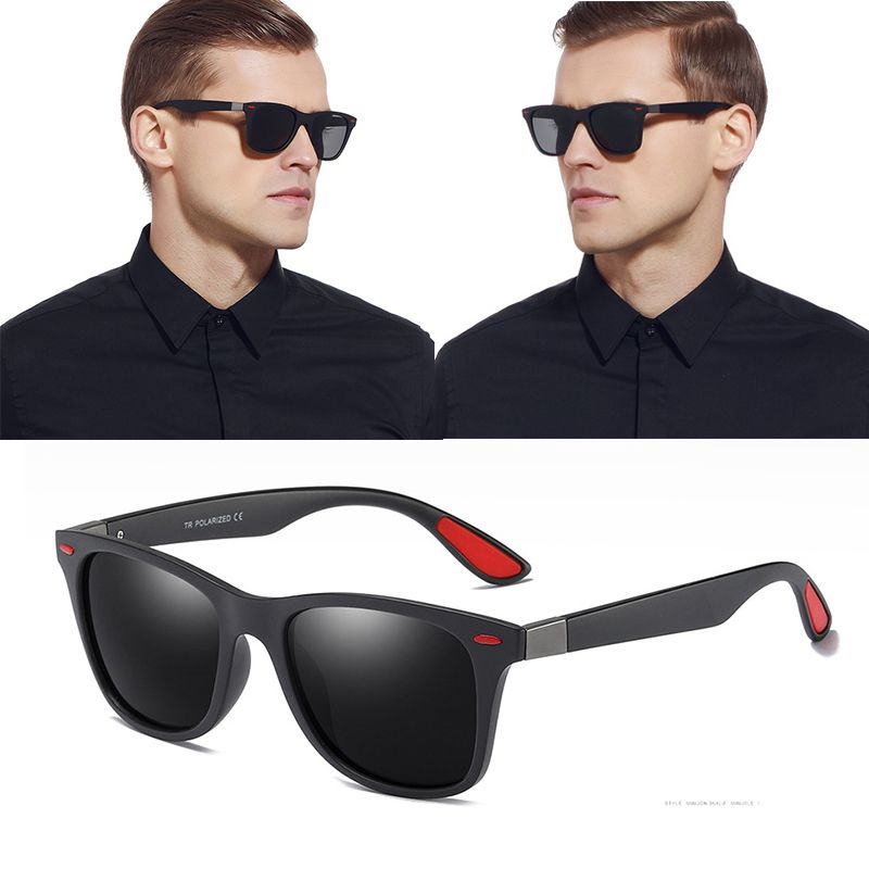 Dpz New Tr90 Mens Sunglasses Polarized Driving Rayeds Sunglasses