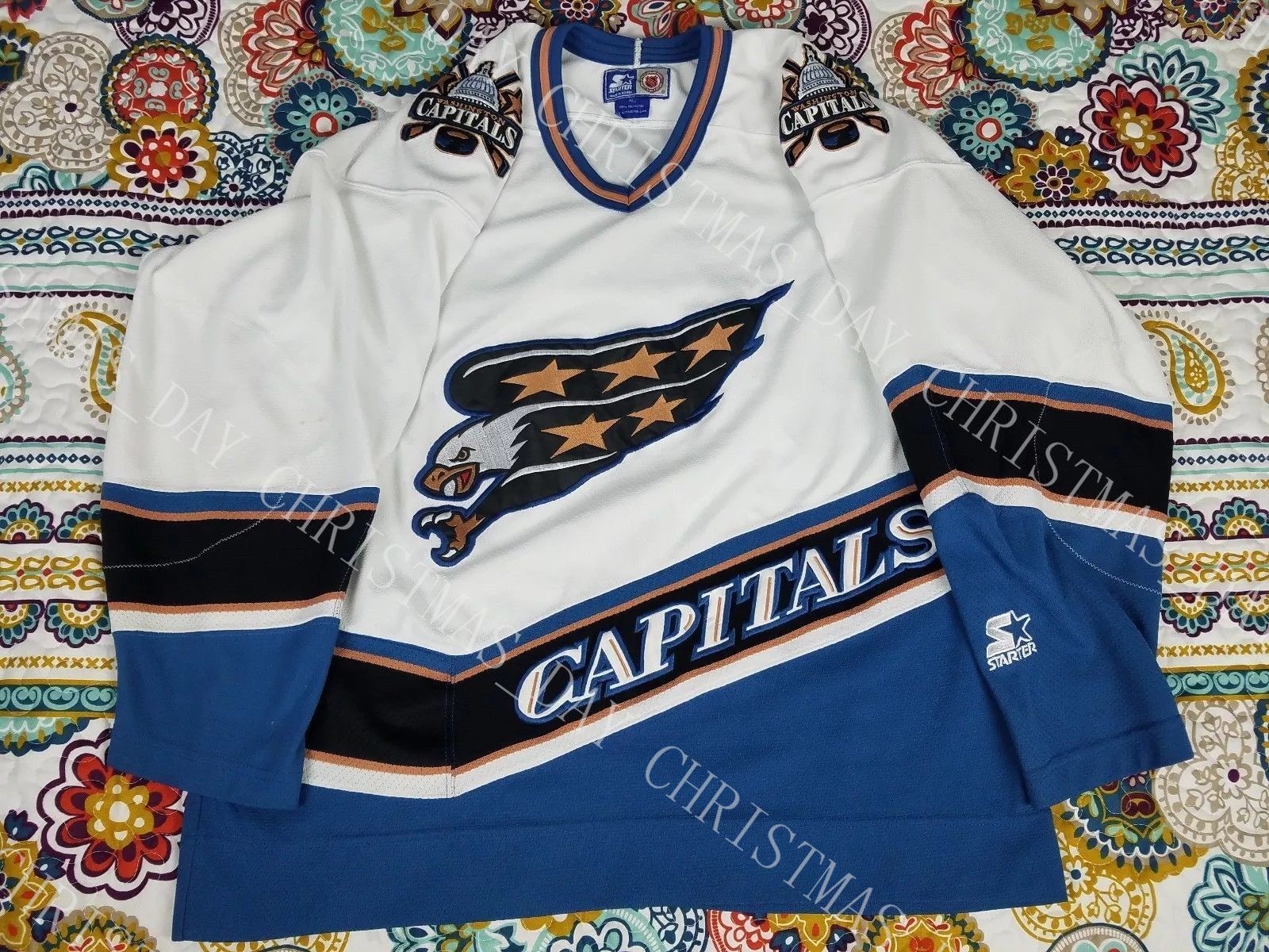 washington capitals eagle jersey