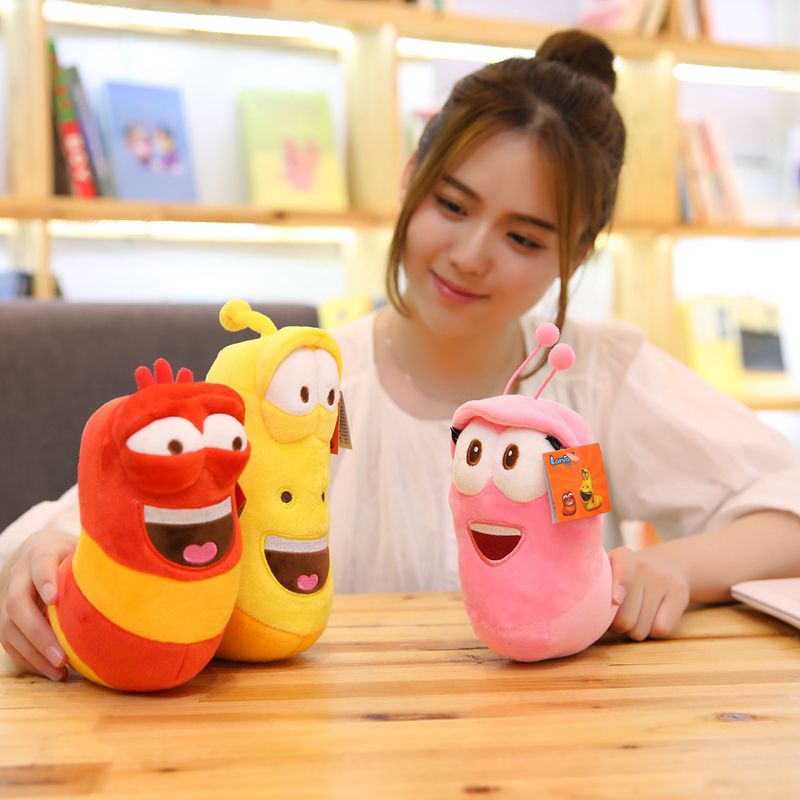 larva stuffed toy