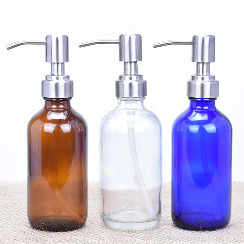 Botella Dispensadora De Líquido De Acero Inoxidable De Botella Dispensadora De Líquido De Acero Inoxidable De