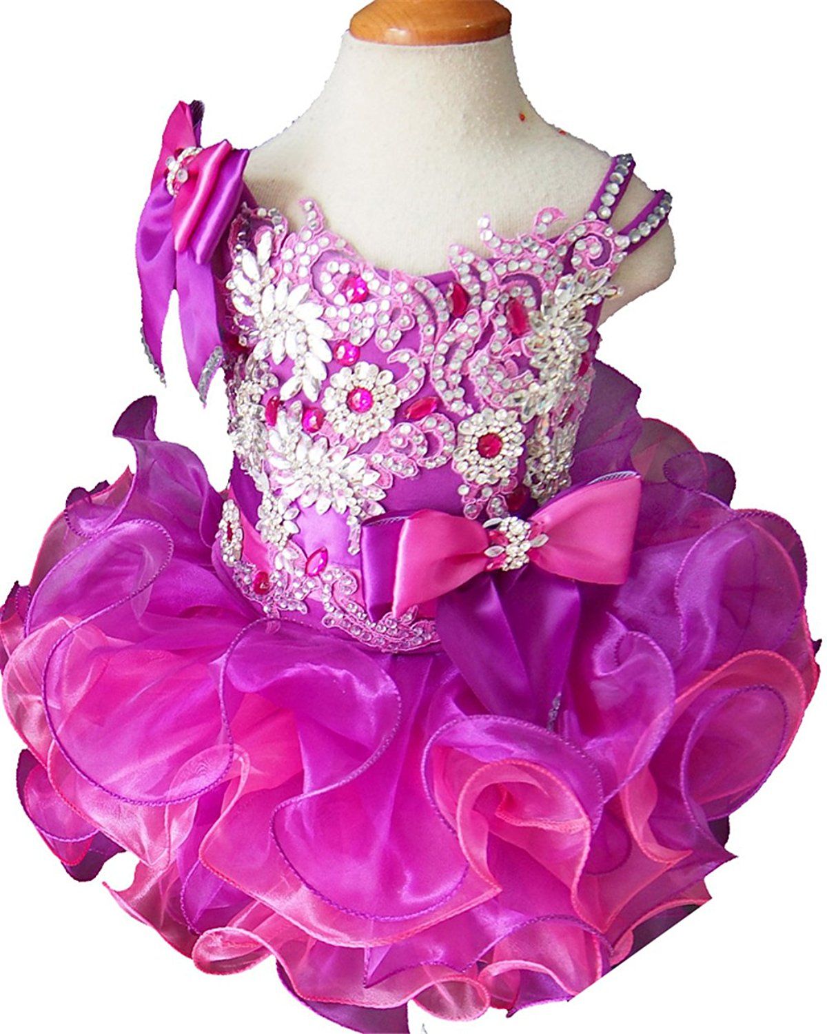 Acquistare Abiti Da Concorso Bambini Viola Organza Cupcake Bambini Abiti Da  Ballo In Perline Di Cristallo Convenzionale Vestito Da Festa Di Compleanno  Bambine Economico | Consegna Veloce E Qualità | It.Dhgate