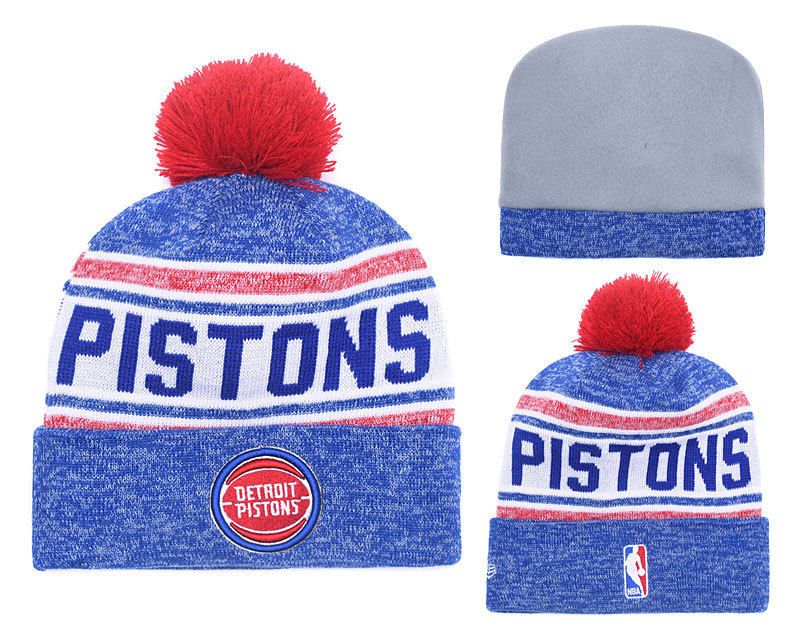detroit pistons knit hat