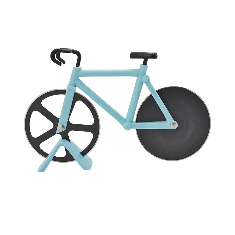Cortador de pizza para bicicleta LKY amarillo