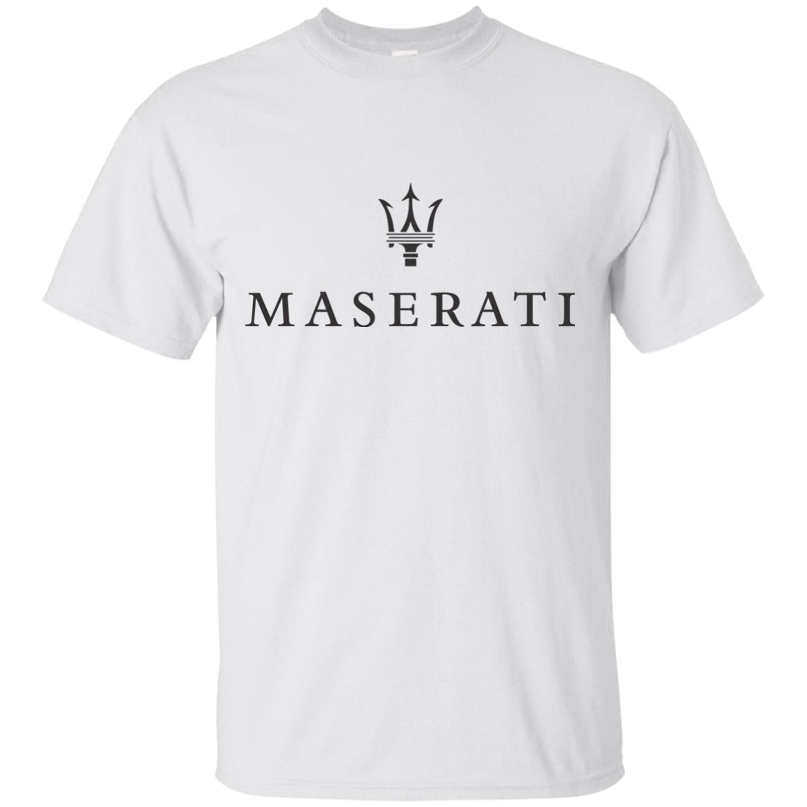 Summer Hot Sale Maserati Logo Camiseta hombre de muchos colores tamaños 2018 Nueva