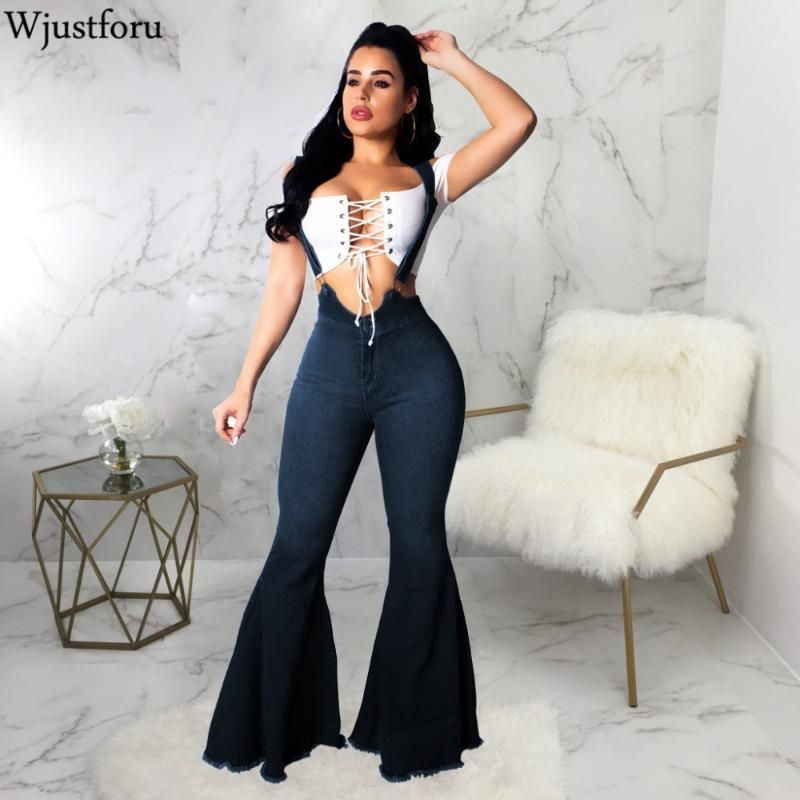 flare overalls jumpsuit