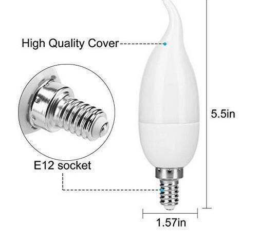 E12 Flame Bulb